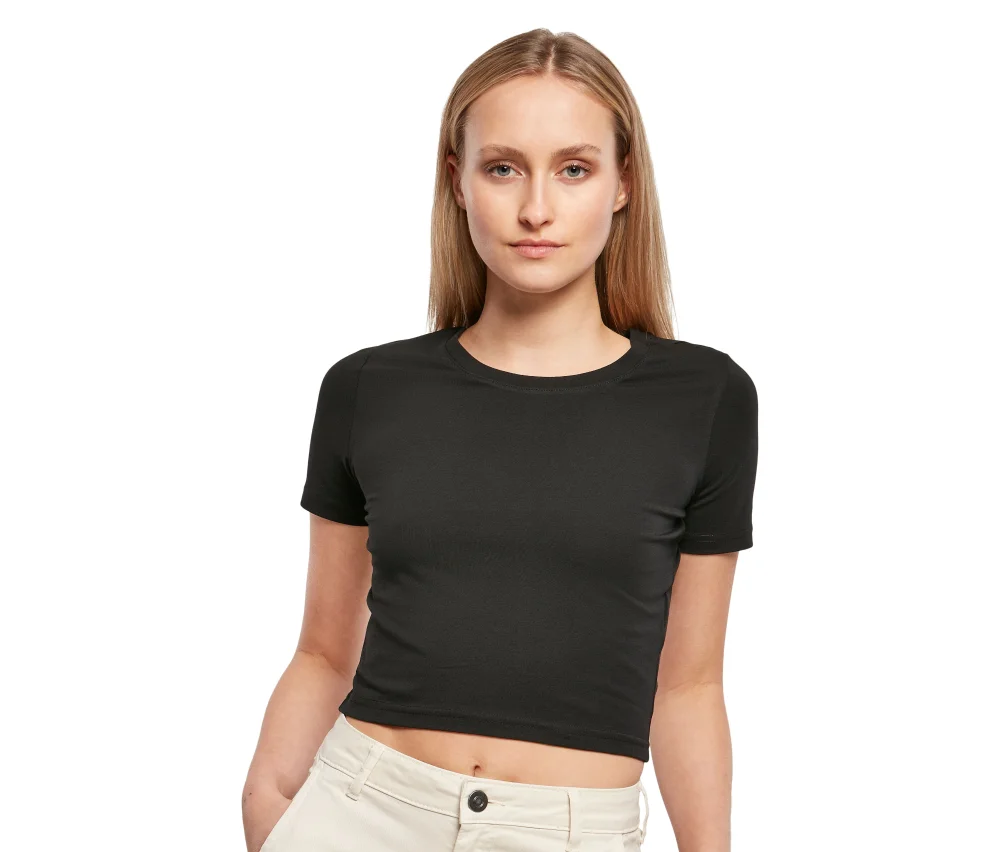 Build Your Brand Ladies Crop Top