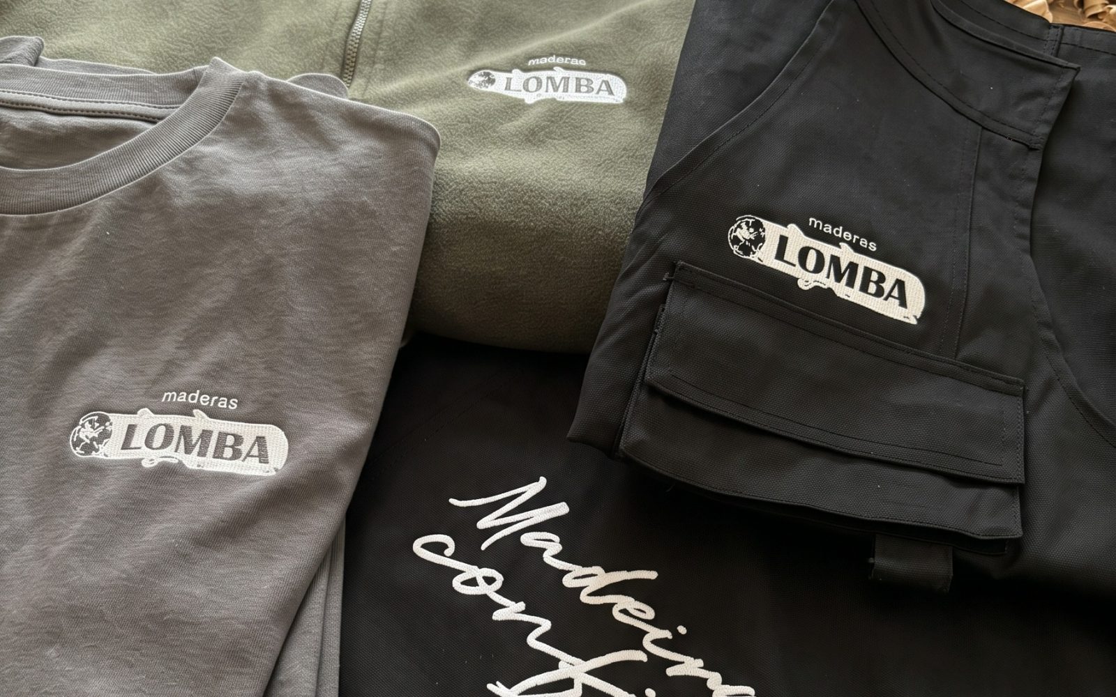 Trabajo de personalización textil de Coeco Creative